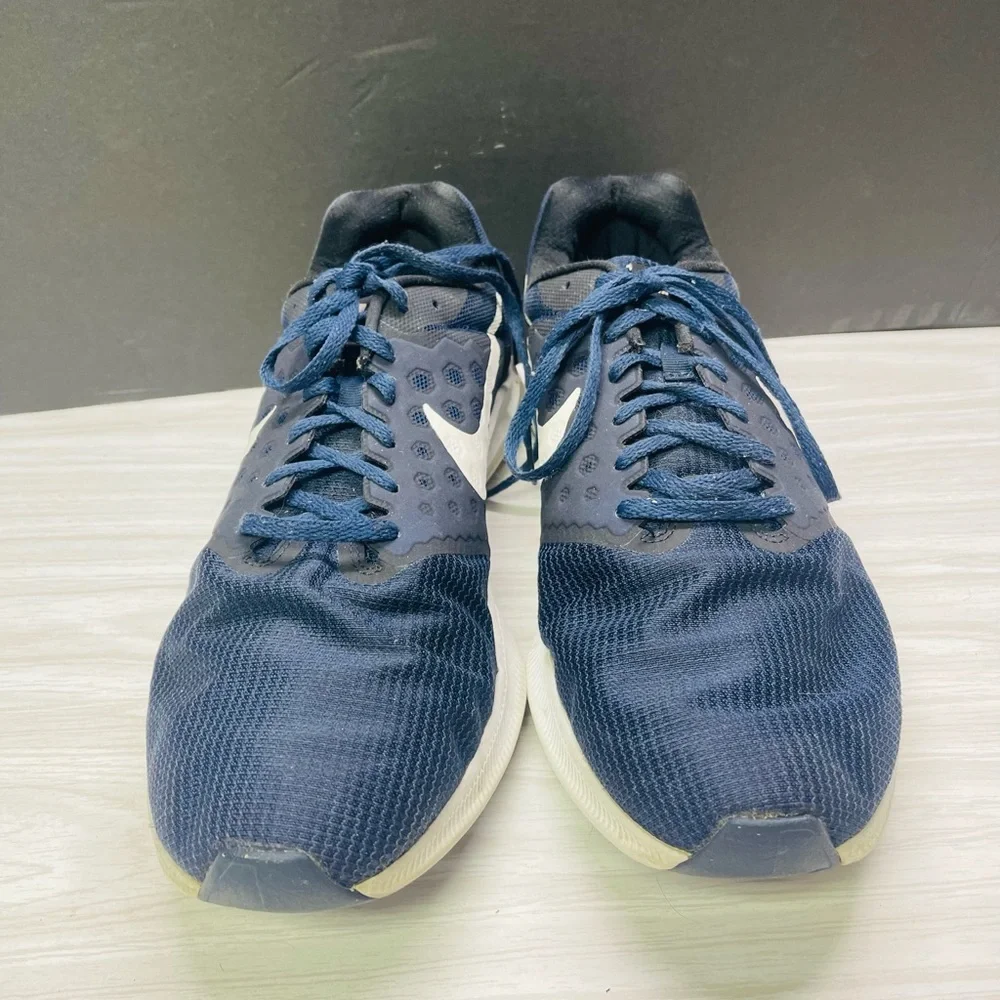 Nike Downshifter Tennis Shoe - Mens - Navy Blue - Size 12